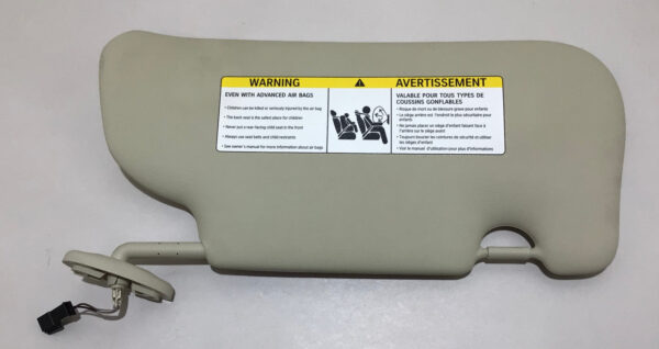 2008-2014 Mini Cooper R55 Clubman Sun Visors / Set of 3 / Beige / R2027 - Image 5