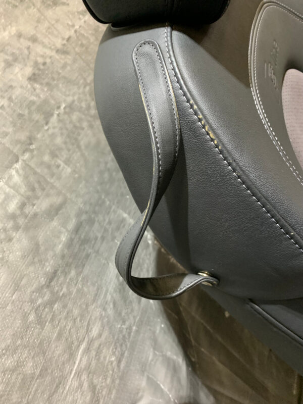 2008-2015 Audi TT 8J Convertible Passenger Front Sport Seat / Black Leather / Alcantara / T2008 - Image 5
