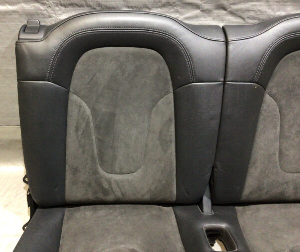 2008-2015 Audi TT Coupe Rear Seat Set / Black Leather / Alcantara / T2005 - Image 2