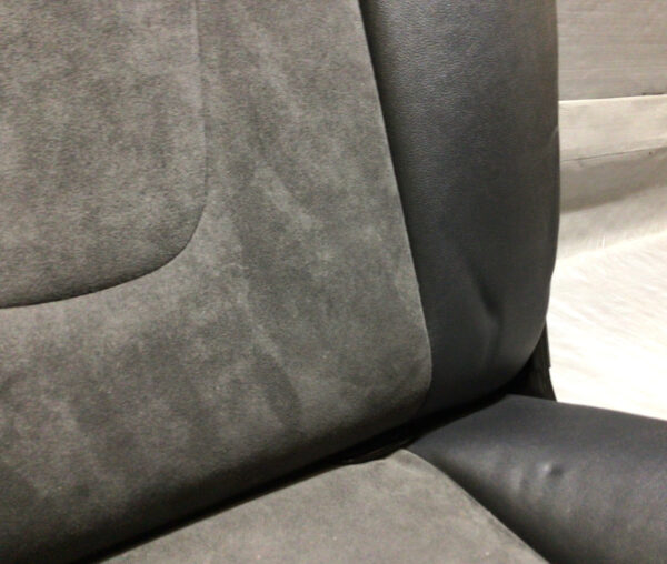 2008-2015 Audi TT Coupe Rear Seat Set / Black Leather / Alcantara / T2005 - Image 5