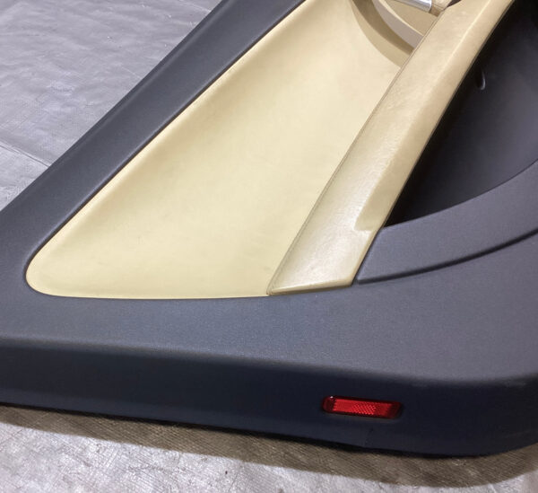 2008-2015 Audi TT Mk2 8J Interior Door Panels / Pair / Luxor Beige Leather / T2010 - Image 4