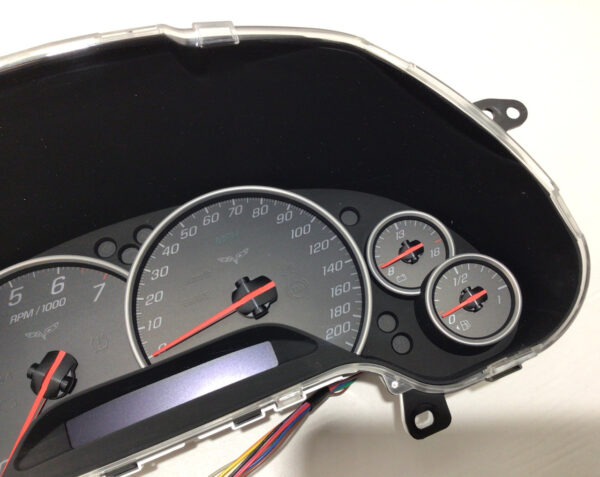 2009 Chevrolet Corvette C6 Base Instrument Gauge Cluster / 25788255 / C6010 - Image 3