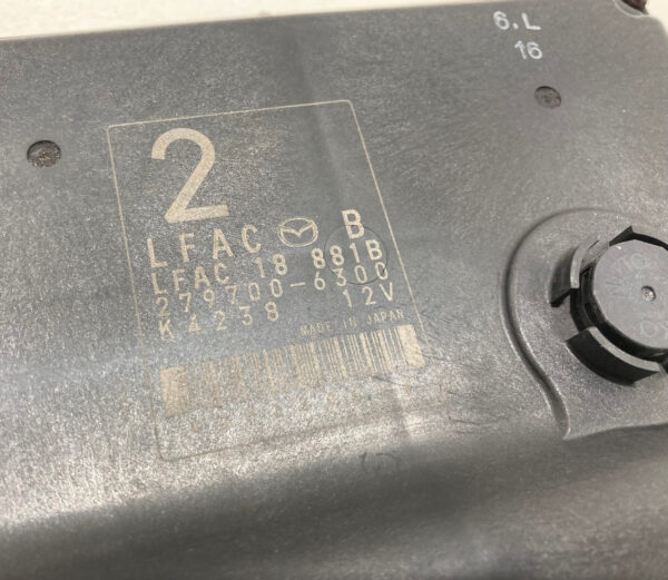 2009 Mazda Mx5 Miata ECU Engine Control Module / LFAC18881B / NC083 - Image 2