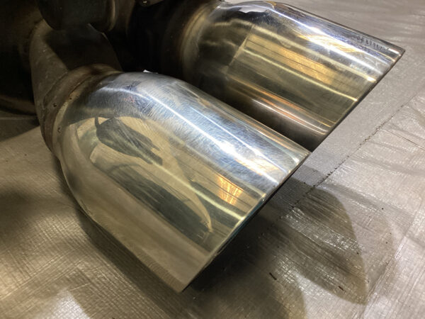 2009-2013 Chevrolet Corvette C6 OEM NPP Valved Exhaust Mufflers w/ Tips / Pair / 58K C6014 - Image 5