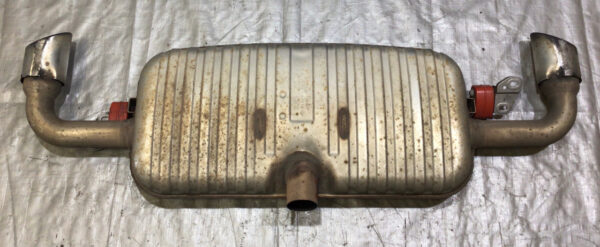 2009-2015 Audi TT 2.0 Quattro S-Line Exhaust Muffler w/ Tips / OEM / 90K T2009 - Image 4
