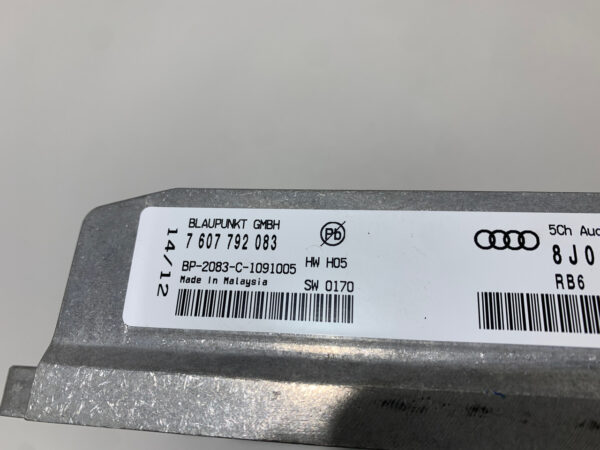 2009-2015 Audi TT 8J OEM Audio Amplifier / 8J0035223F / T2009 - Image 5