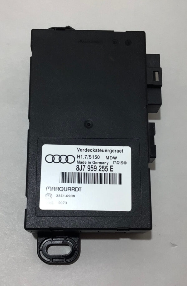 2009-2015 Audi TT MK2 Convertible Top Control Module / 8J7959255E / T2007
