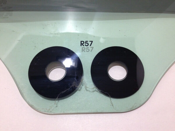 2009-2015 Mini Cooper R57 Convertible Driver Side Rear Glass 51372757769 / R2004 - Image 2