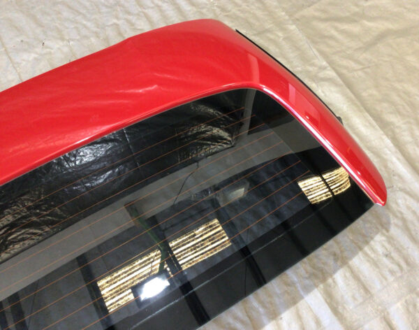 2009-2016 BMW E89 Z4 Convertible Roof Rear Panel w/ Glass / Crimson Red / Z4904 - Image 2
