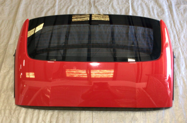 2009-2016 BMW E89 Z4 Convertible Roof Rear Panel w/ Glass / Crimson Red / Z4904 - Image 4