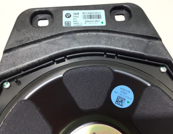 2009-2016 BMW E89 Z4 HiFi Audio Subwoofer Speakers / Pair / Z4907 - Image 3