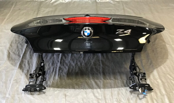 2009-2016 BMW E89 Z4 Trunk Lid w/ Hinges / Tonneau Panel / Jet Black / Z4903
