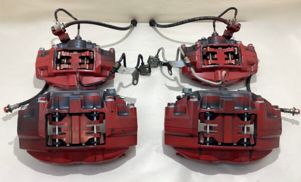2009-2020 Nissan 370Z Akebono Sport Package Brake Calipers / Set of 4 / 104K 7Z019