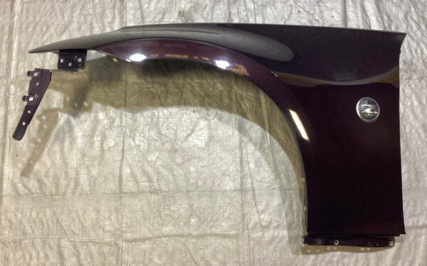 2009-2020 Nissan 370Z Driver Side Fender Panel / Black Cherry Metallic 7Z018