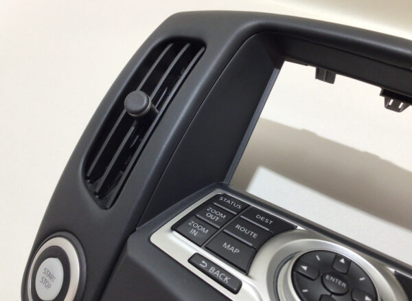 2009-2020 Nissan 370Z Front Center Console Trim Surround w/ Navigation Controls / 7Z012 - Image 5