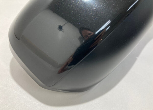2009-2020 Nissan 370Z Passenger Side Mirror / Heated / Magnetic Black Metallic 7Z019 - Image 3