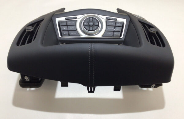 2009-2020 Nissan 370z Front Center Console Trim Surround w/ Navigation Controls / 7Z013 - Image 4