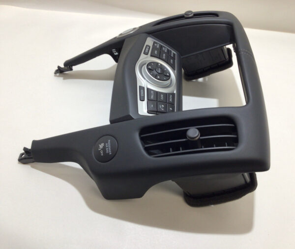 2009-2020 Nissan 370z Front Center Console Trim Surround w/ Navigation Controls / 7Z013 - Image 5
