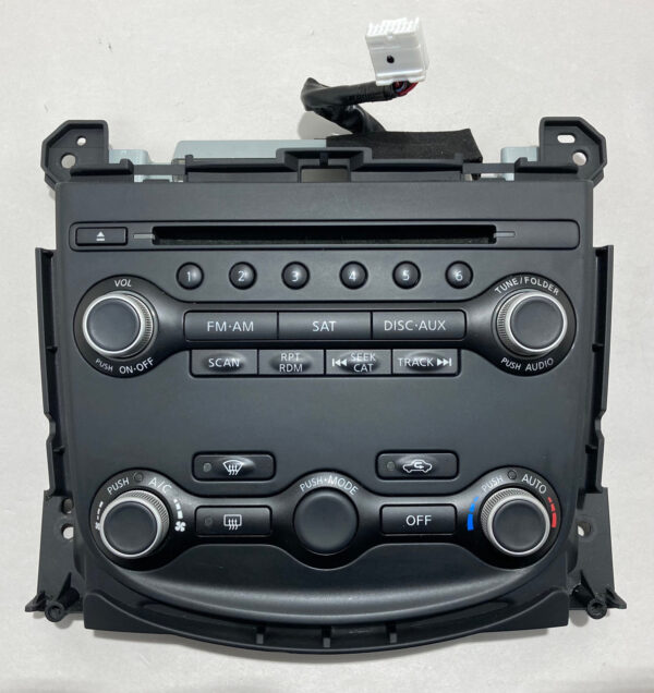 2010-2020 Nissan 370Z Radio Switch Panel / Climate Control / Navigation / 253911EA6A / 7Z018