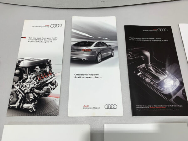 2011 Audi TT Quattro Convertible Factory Owner's Manual w/ Case / T2008 - Image 2