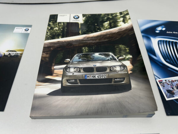 2011 BMW 135i Convertible Factory Owner's Manual w/ Case / B1010 - Image 4