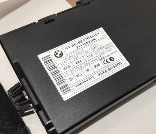 2011 BMW E89 Z4 sDrive30i Engine Control Module ECU DME w/ Immobilizer / Key / Z4906 - Image 3