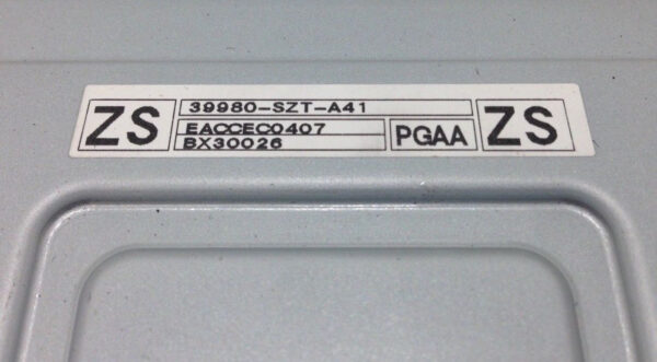 2011 Honda CRZ EPS Power Steering Control Module Unit, 39980-SZT-A04, CZ002 - Image 2