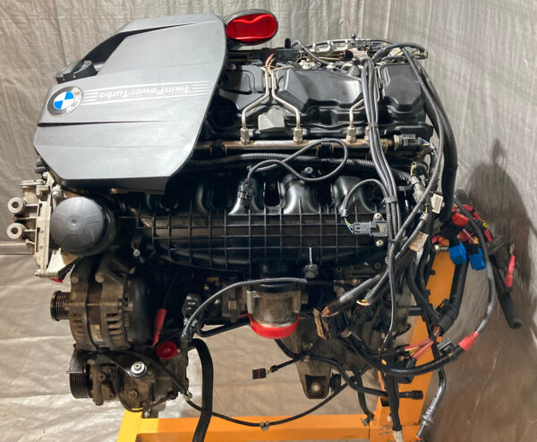 2011-2013 BMW 135i N55B30A 3.0l Engine Long Block w/ Turbocharger / 113K B1010 - Image 2