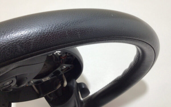 2011-2015 Mini Cooper Black Leather 3 Spoke Steering Wheel / Automatic / R2027 - Image 3