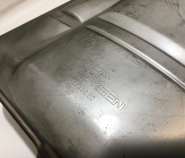 2011-2016 BMW E89 Z4 sDrive35is Driver Exhaust Muffler w/ Tip/ 65k / Z4902 - Image 5