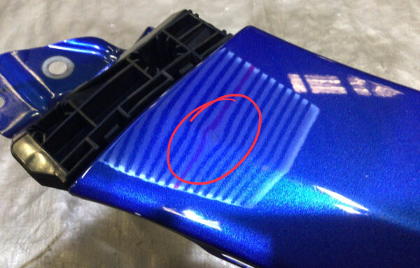 2011-2016 Honda CRZ Passenger Side Fender Panel / Aegean Blue Metallic CZ015 - Image 2