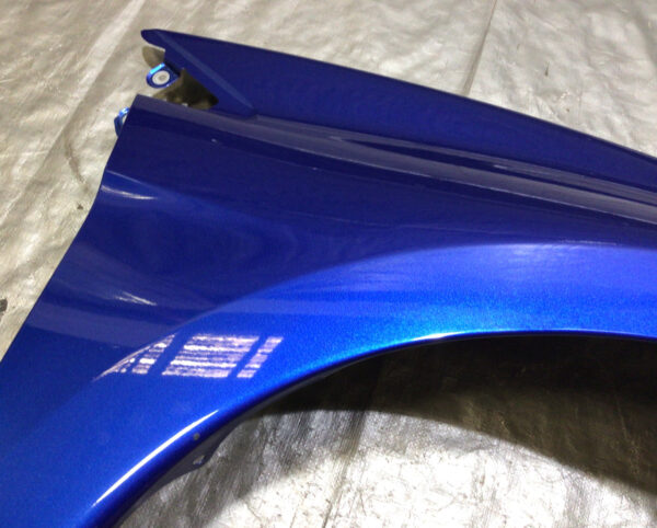 2011-2016 Honda CRZ Passenger Side Fender Panel / Aegean Blue Metallic CZ015 - Image 4