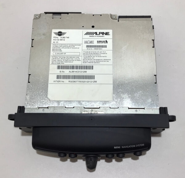 2012 Mini Cooper R56 R57 Navigation Head Unit Receiver / 9282745 / R2028 - Image 2