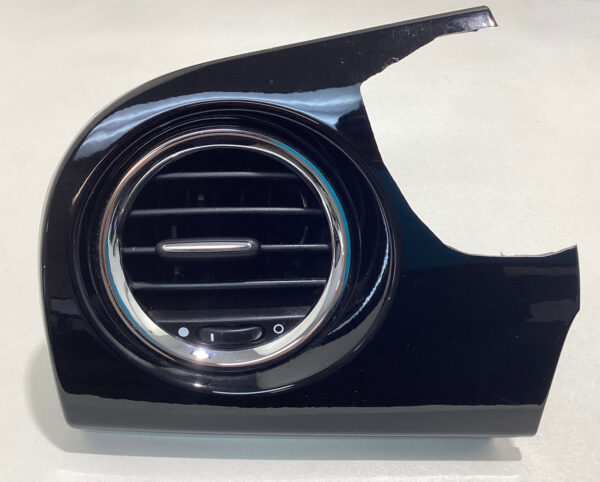 2012-2015 Fiat 500 Abarth OEM Dashboard Trim Panels / Nero Puro F5019 - Image 2
