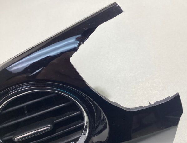 2012-2015 Fiat 500 Abarth OEM Dashboard Trim Panels / Nero Puro F5019 - Image 3