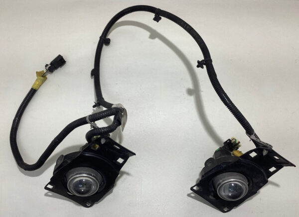 2012-2015 Fiat 500 Abarth OEM Fog Lights w/ Wiring Harness / Pair / F5019
