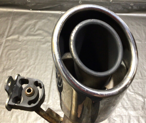 2012-2015 Fiat 500 Abarth Tail Pipe / Exhaust Muffler Tips / OEM / F5014 - Image 3