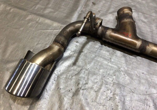 2012-2015 Fiat 500 Abarth Tail Pipe / Exhaust Muffler Tips / OEM / F5014 - Image 5