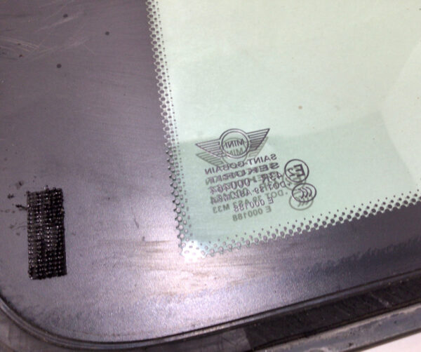 2012-2015 Mini Cooper R58 Coupe Passenger Rear Quarter Glass / OEM / R2018 - Image 5