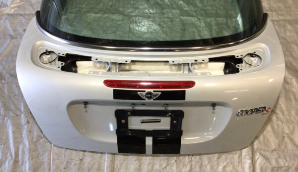 2012-2015 Mini Cooper R58 Coupe Rear Hatchback Lid / White Silver / R2018 - Image 3