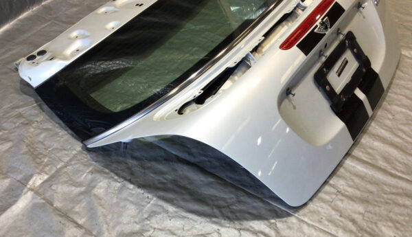 2012-2015 Mini Cooper R58 Coupe Rear Hatchback Lid / White Silver / R2018 - Image 5