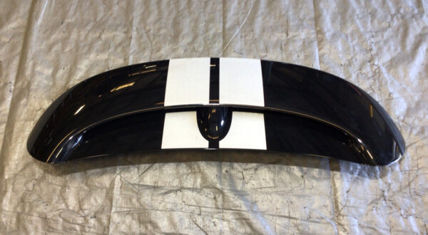 2012-2015 Mini Cooper R58 Coupe Upper Rear Roof Spoiler / Black / R2018