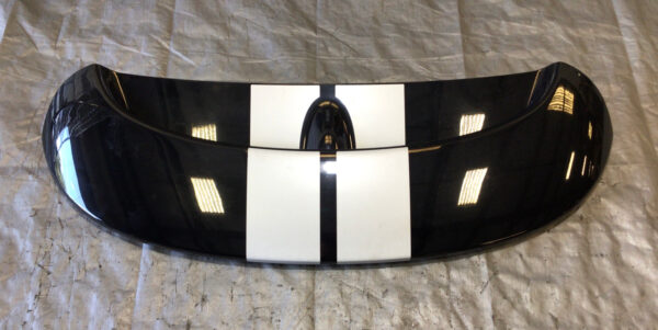 2012-2015 Mini Cooper R58 Coupe Upper Rear Roof Spoiler / Black / R2018 - Image 4