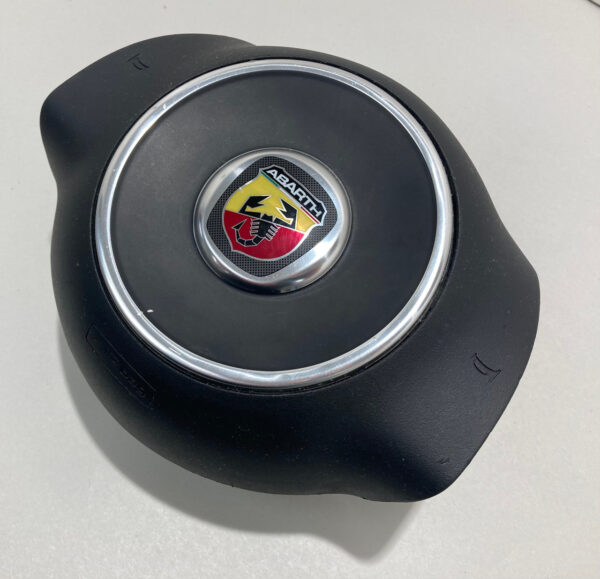 2012-2016 Fiat 500 Abarth Driver Steering Wheel Air Bag SRS / P1VH80JXWAD / F5019 - Image 2