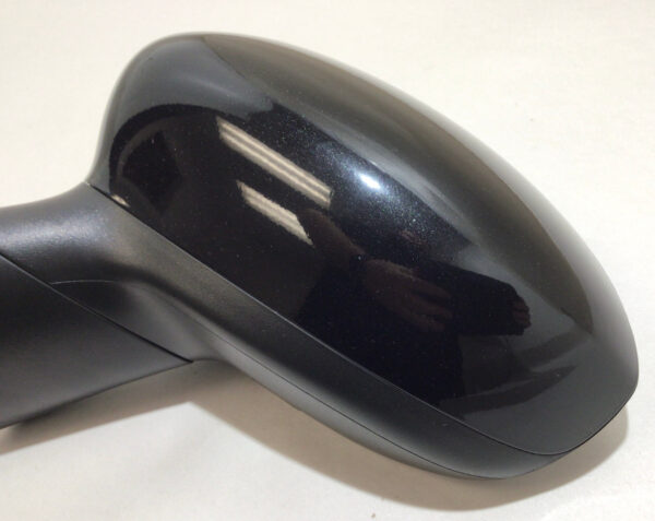 2012-2017 Fiat 500 Abarth Driver Side Mirror / Nero Black / F5011 - Image 2