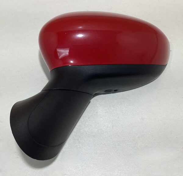 2012-2017 Fiat 500 Abarth Driver Side Mirror / Red / F5019