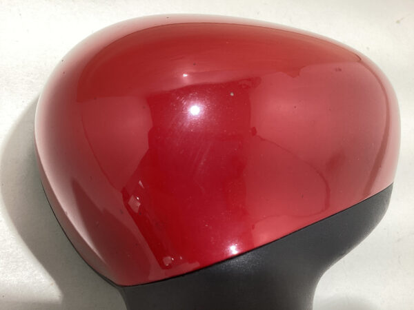 2012-2017 Fiat 500 Abarth Driver Side Mirror / Red / F5019 - Image 2