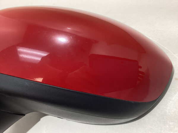 2012-2017 Fiat 500 Abarth Driver Side Mirror / Red / F5019 - Image 4
