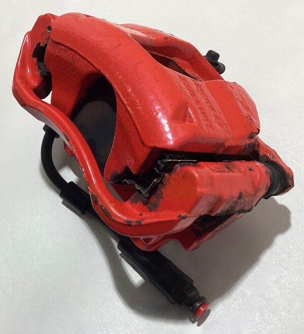 2012-2017 Fiat 500 Abarth OEM Brake Calipers / Set of 4 / Red / F5018 - Image 4