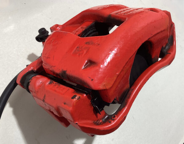 2012-2017 Fiat 500 Abarth OEM Brake Calipers / Set of 4 / Red / F5019 - Image 3